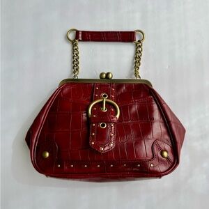 Nine West Burgundy Handbag